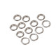 Silver/Gold Brass Eyelets with Washers (Pack of 50)